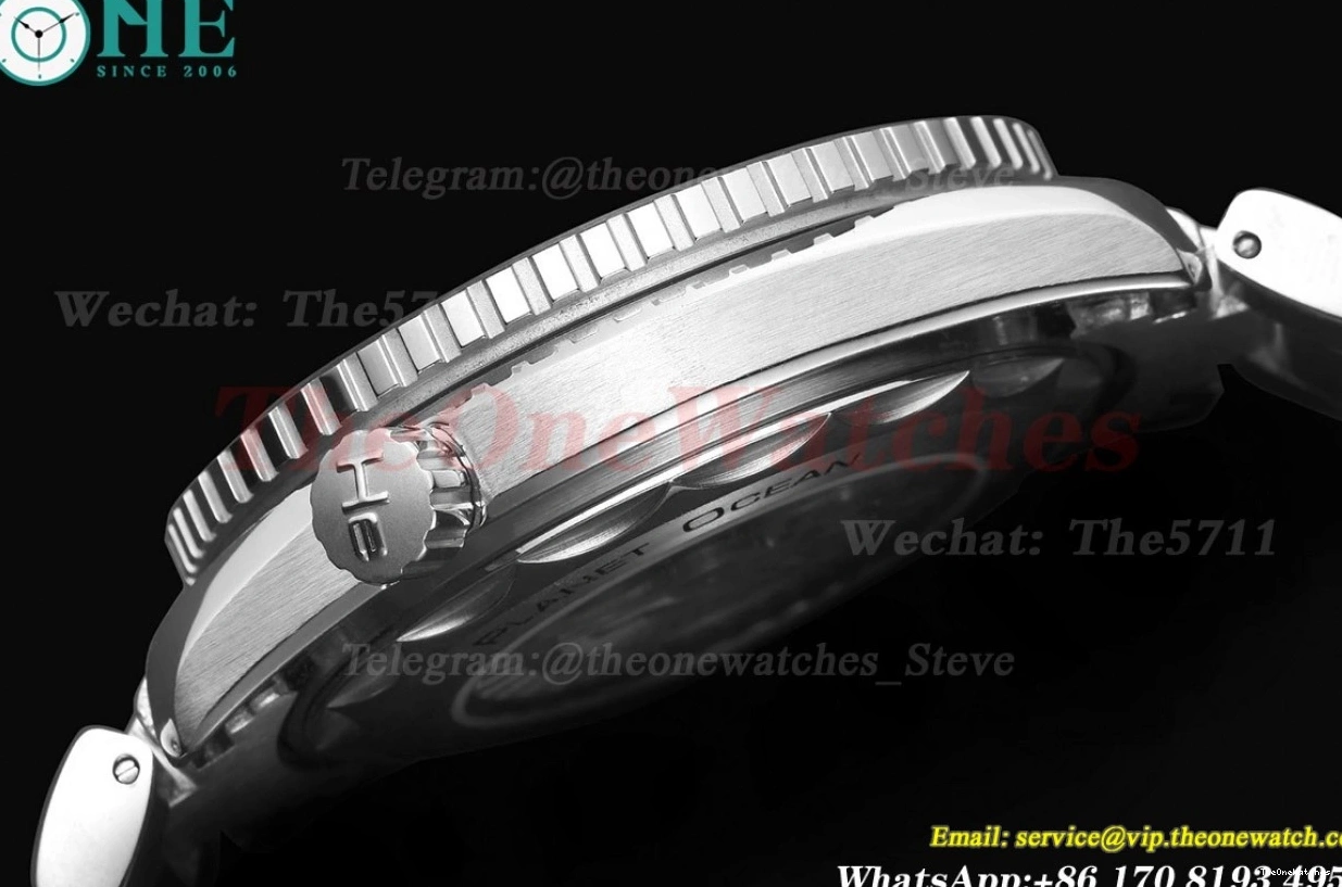 MY8215 43mm SS Dial GDF Black Seamaster 600m Oyster SS 0327